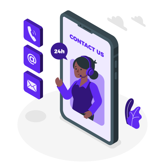 One-on-One Support Illustration